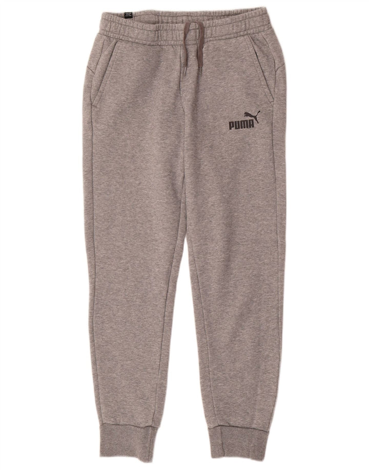 Puma Pantalon de Survêtement Joggers Homme Gris Moyen Moucheté