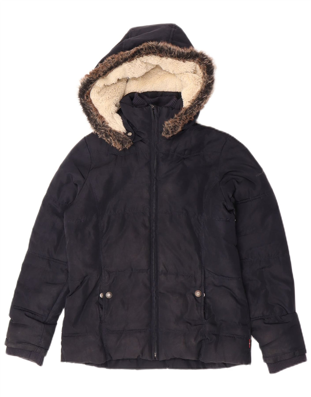 LEVI'S Veste matelassée à capuche garçon 9-10 ans bleu marine