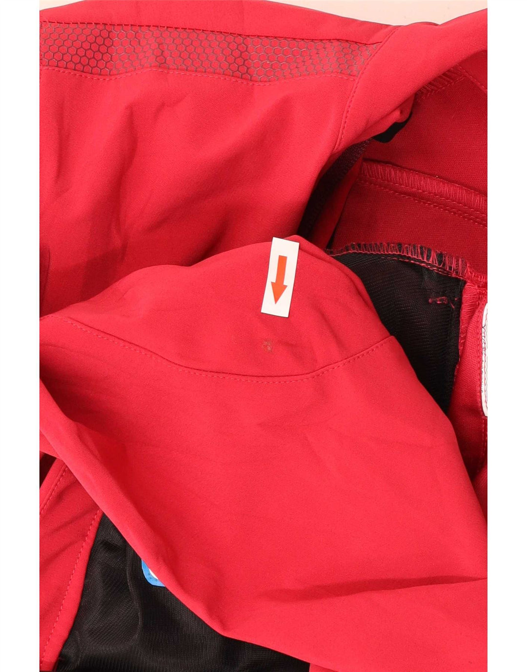 Brugi Veste de survêtement pour femme UK 14 Large Rouge Polyester Sports