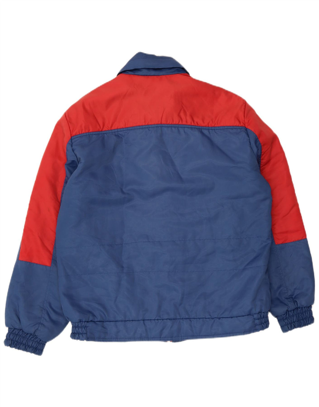 veste matelassée homme vintage IT 52 XL Bleu Colourblock Polyester