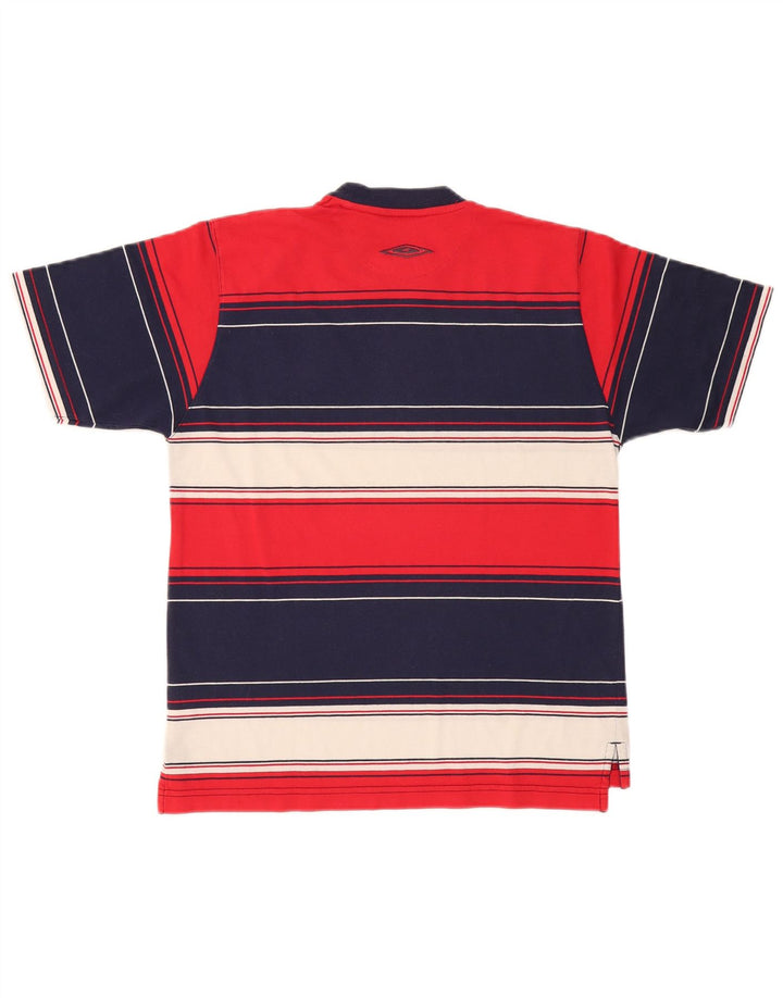 Umbro T-Shirt Top Small Multicolore Rayé Homme