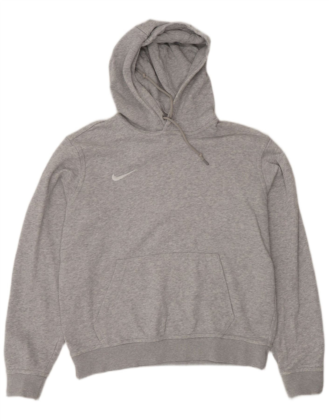 Nike Pull à capuche en coton moucheté gris moyen pour homme
