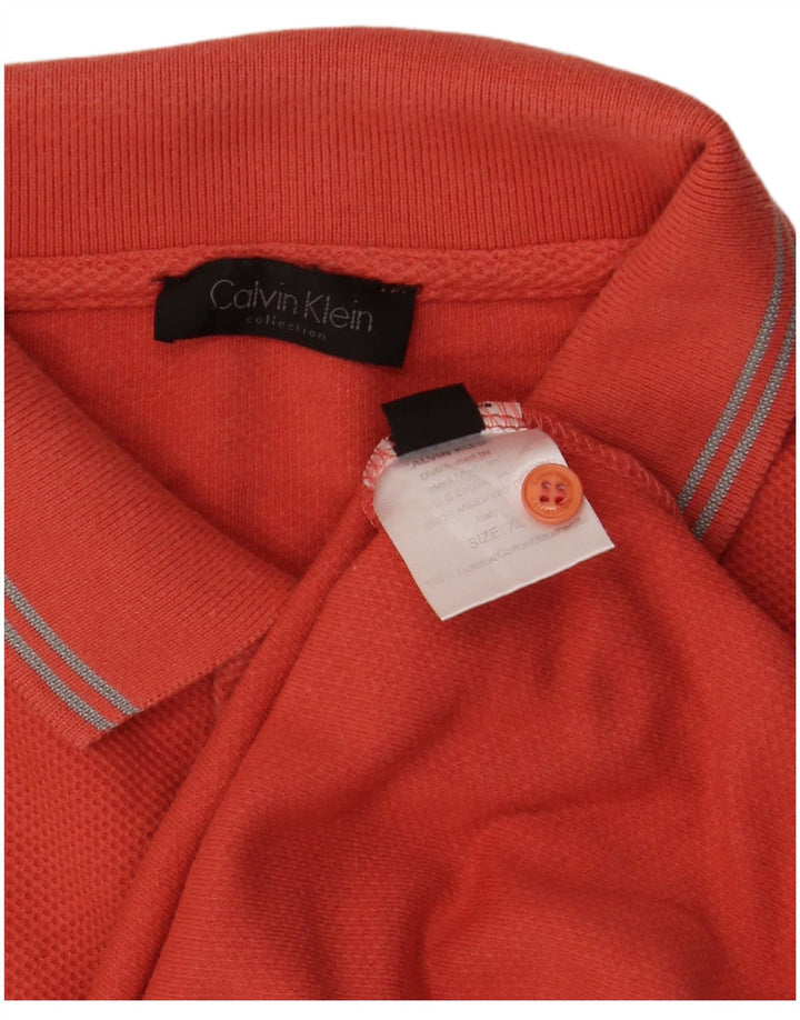 Calvin Klein Polo Homme XL Rouge Coton