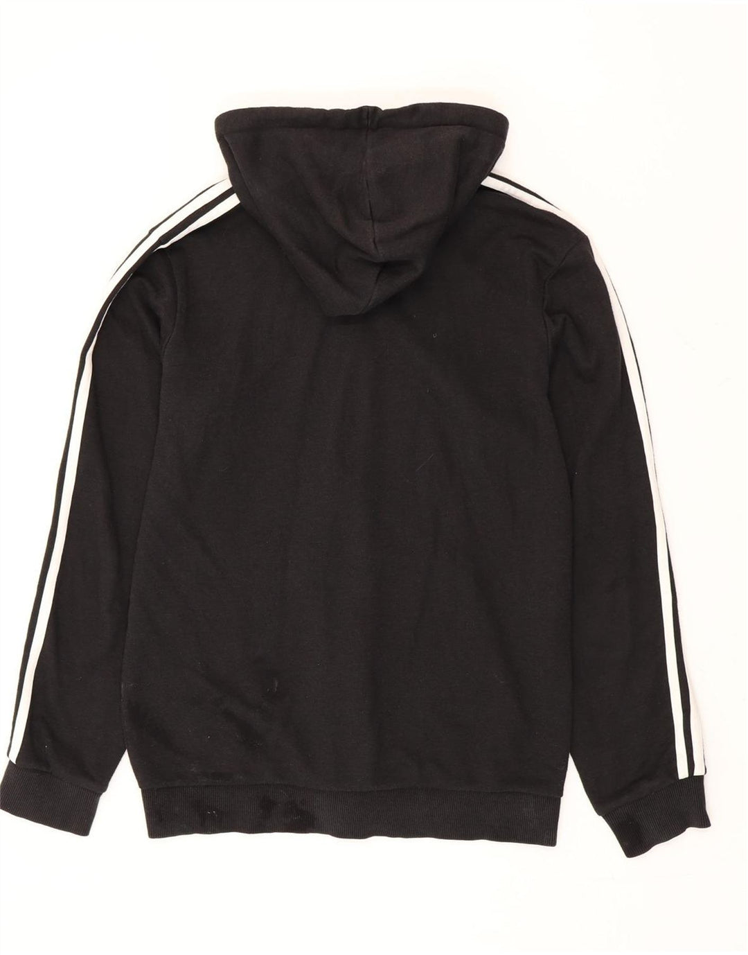 Adidas Pull à capuche zippé pour homme en coton noir moyen