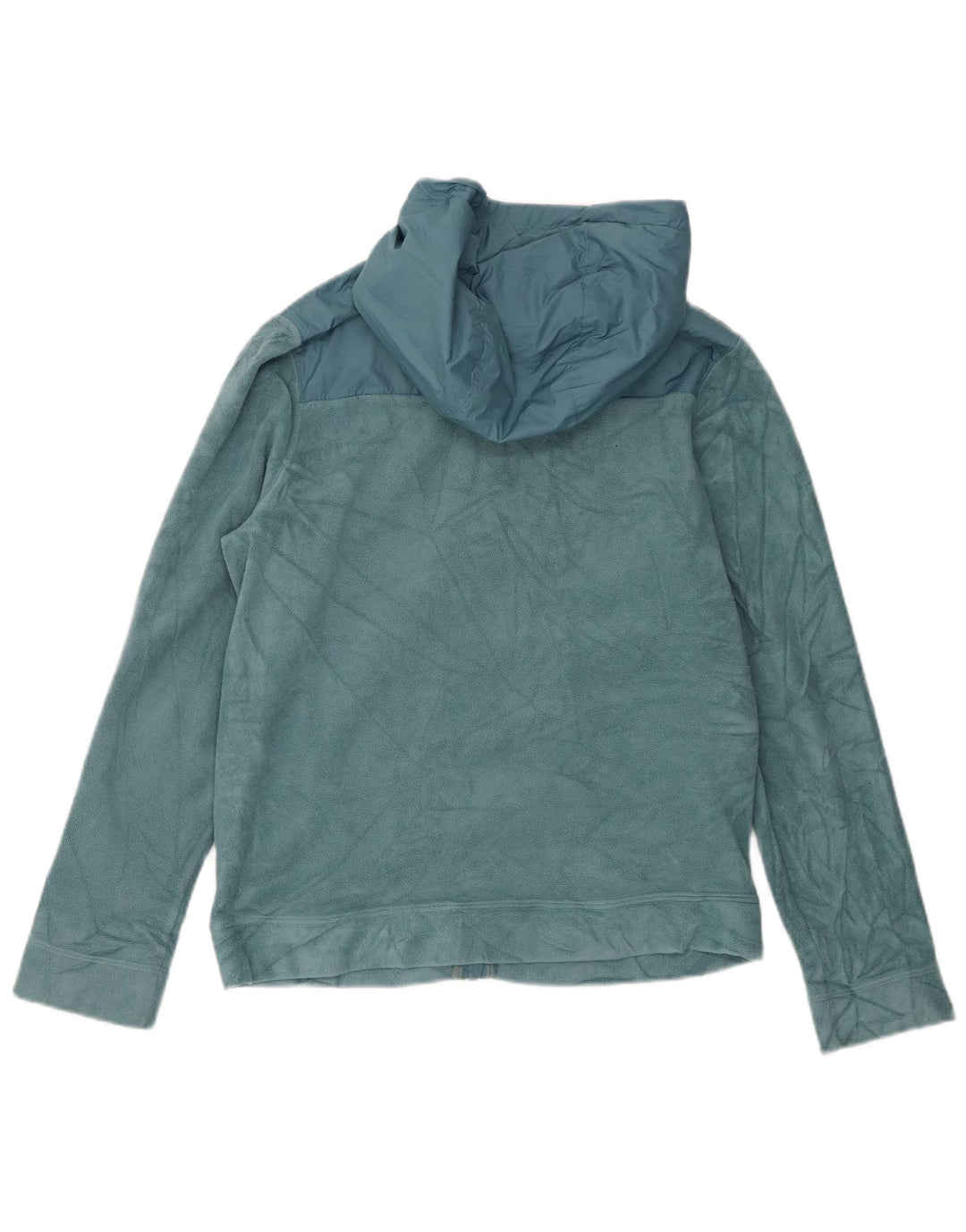 NIKE Veste polaire à capuche pour femme UK 18 XL Bleu Polyester