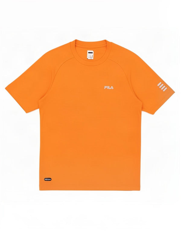 Fila T-Shirt Homme Top IT 44 XS Orange Polyester