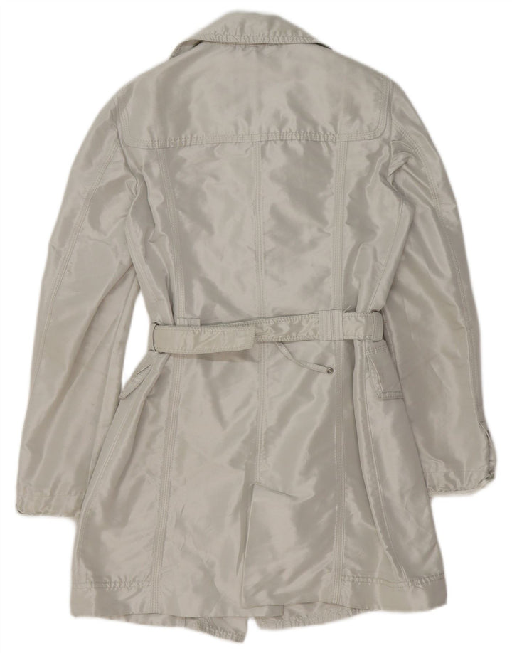PEUTEREY Trench Femme IT 44 Gris Moyen Polyester