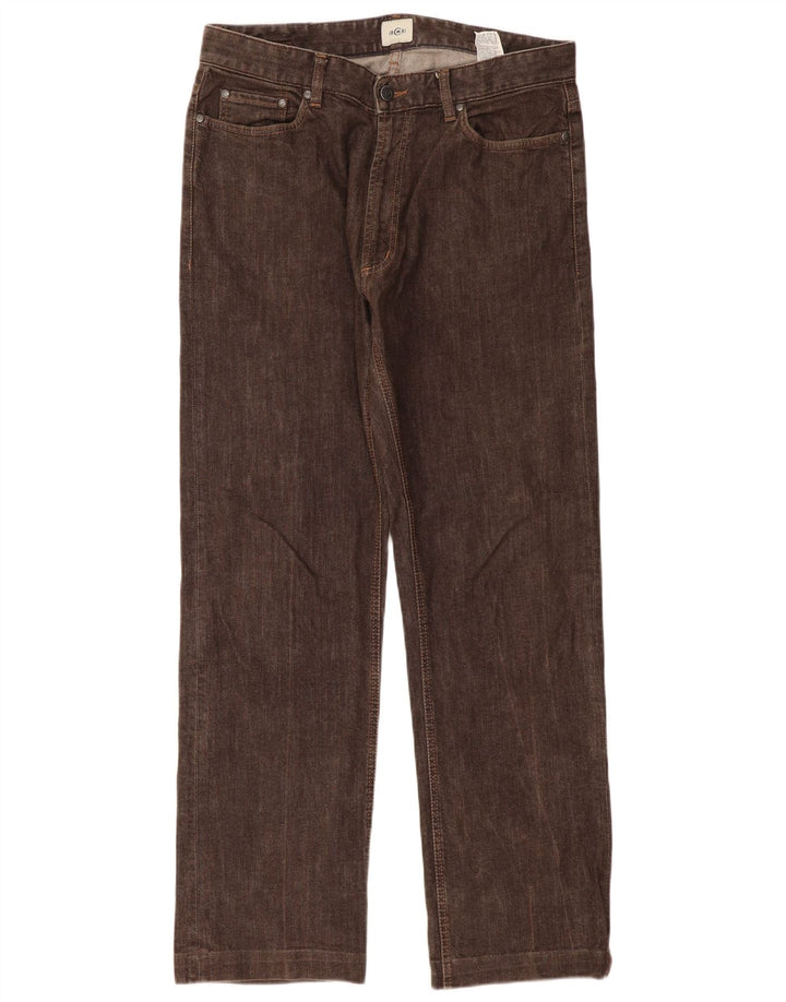 CERRUTI 1881 Jean droit homme W36 L31 marron coton