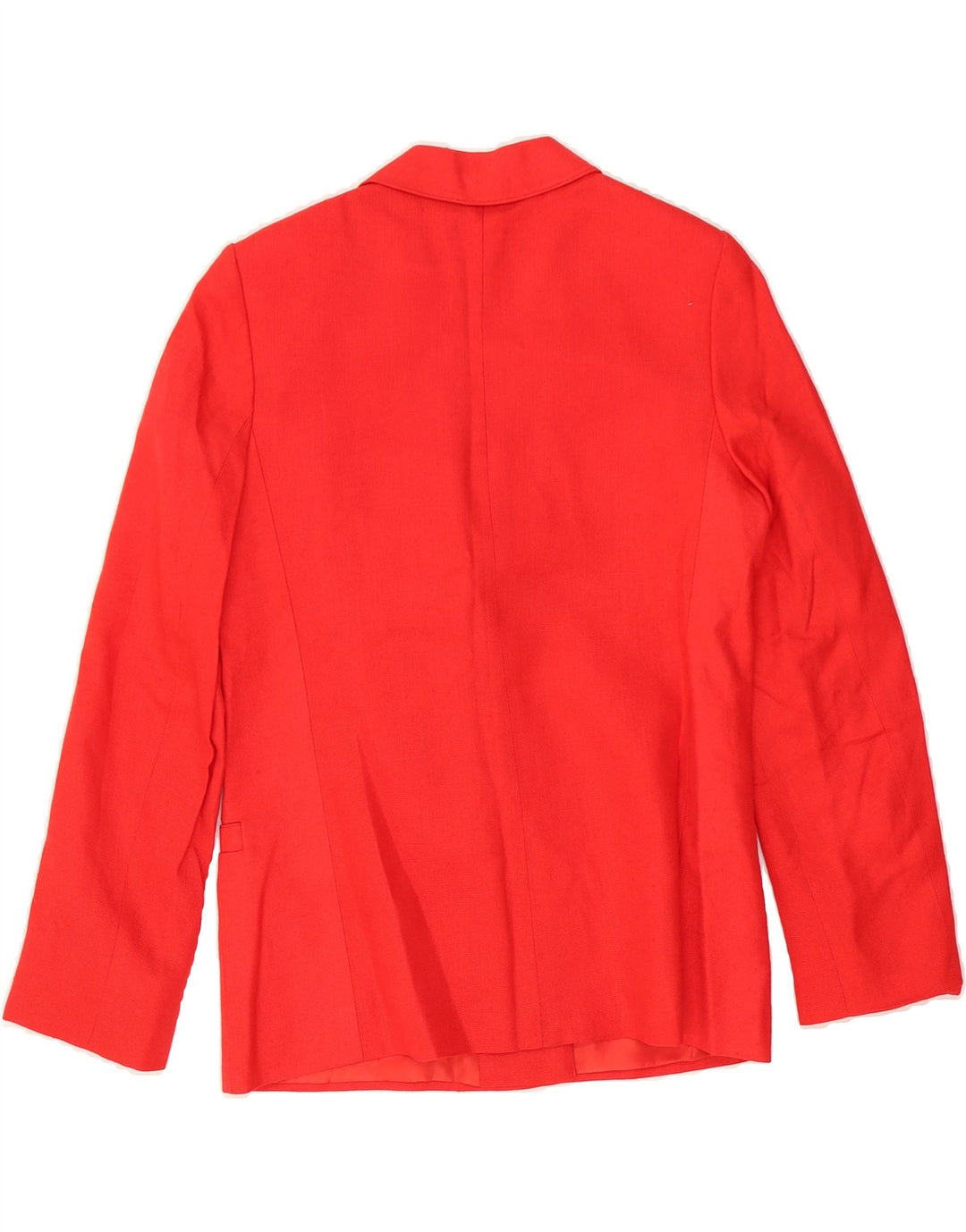 VINTAGE Womens Double Breasted Blazer Jacket UK 12 Medium  Red Vintage Vintage and Second-Hand Vintage from Messina Hembry 
