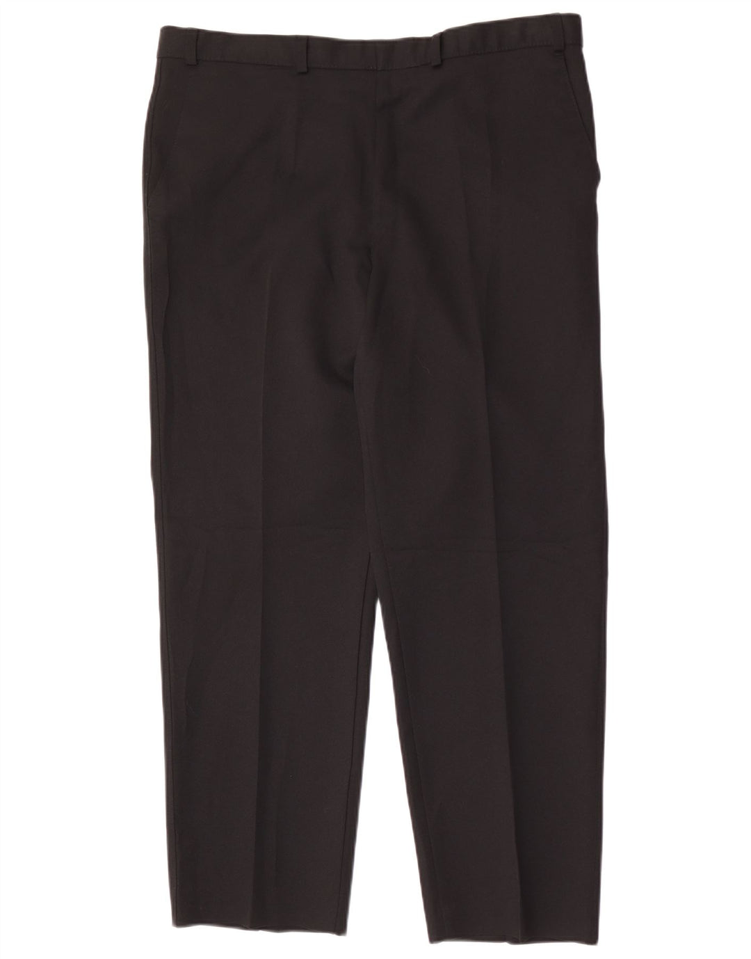 Marks & Spencer Pantalon Chino Droit Homme W38 L29 Noir Polyester