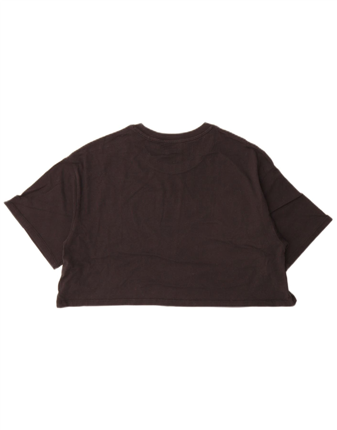 Levi's Femme Crop Oversize Graphic T-Shirt Top UK 10 Small Noir