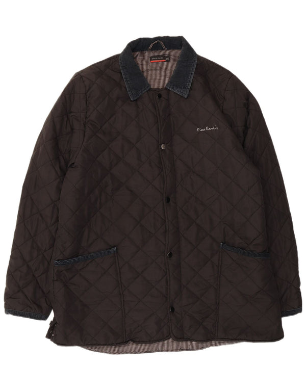 PIERRE CARDIN Veste matelassée homme UK 44 2XL Noir Polyester