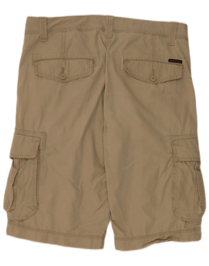Marlboro Classics Short cargo pour homme W34 Grand coton kaki