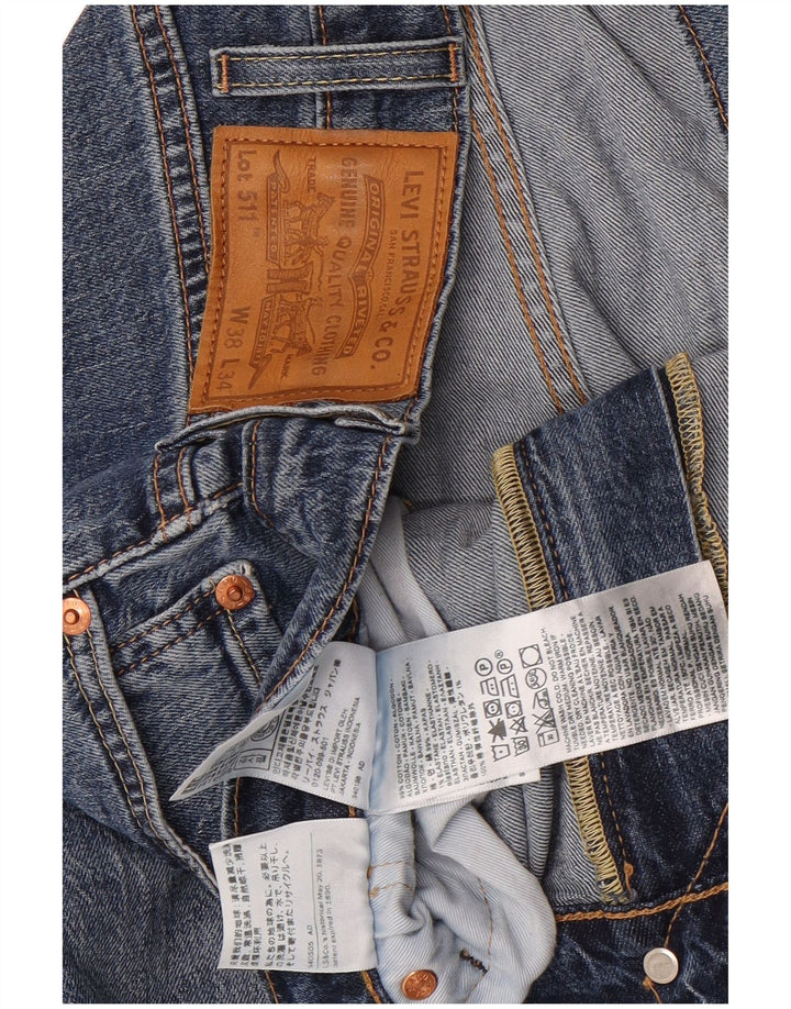 Levi's Jean Slim 511 Homme Bleu W38 L26 Coton