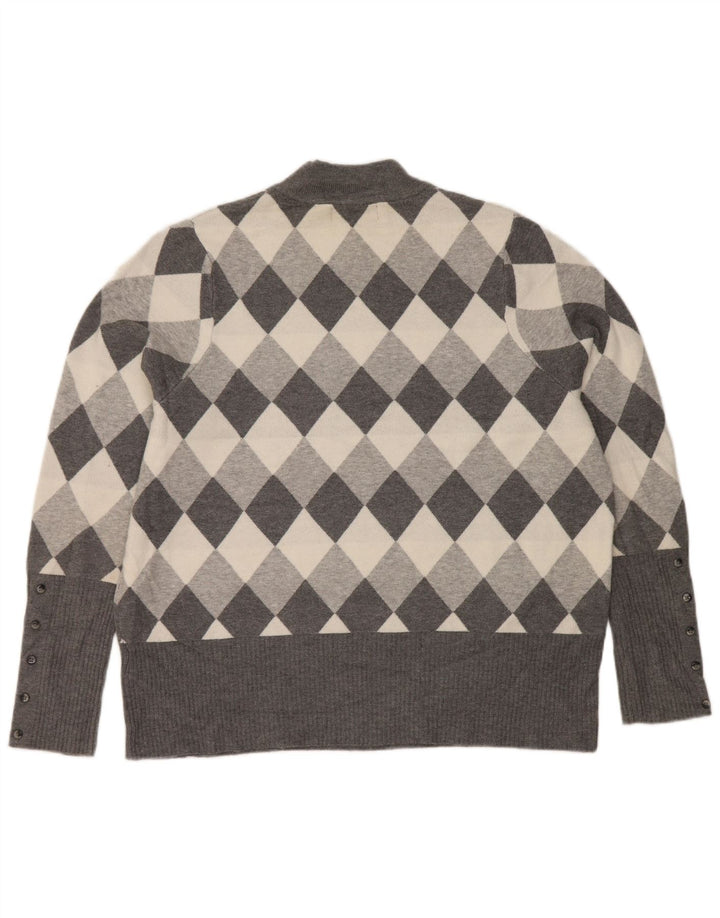 Marks & Spencer Pull col roulé pour femme UK 22 3XL Gris