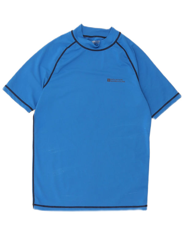 Mountain Warehouse T-Shirt Homme Petit Bleu Nylon