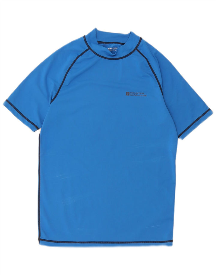 Mountain Warehouse T-Shirt Homme Petit Bleu Nylon