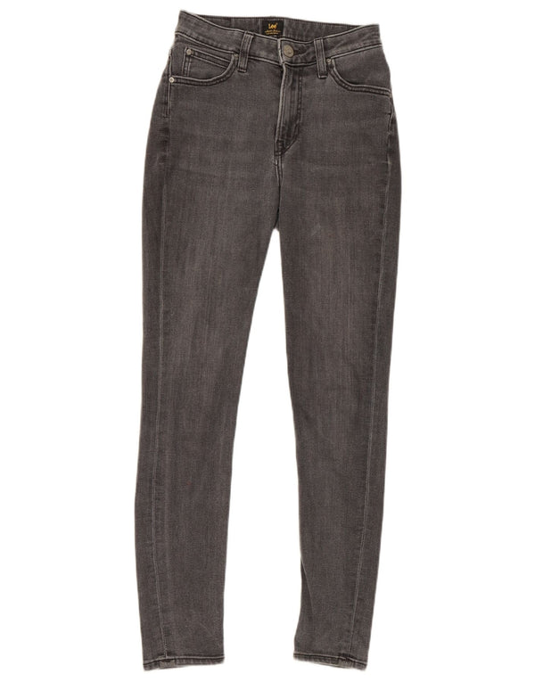 Lee Jean Skinny Ivy Femme W26 L31 Gris Coton