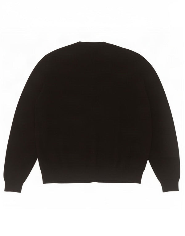Marks & Spencer Womens Cardigan Sweater UK 20 2XL Black Viscose