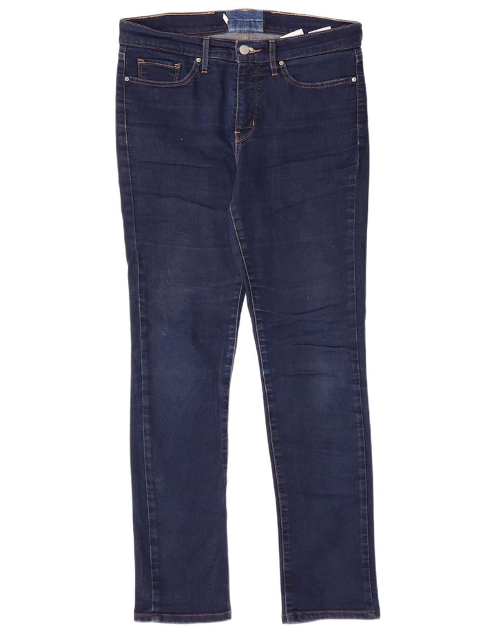 LEVI'S Jean Slim Femme W29 L30 Bleu Marine Coton
