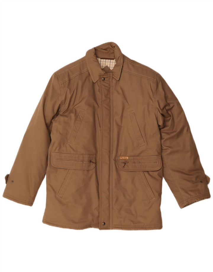 Faciba Veste matelassée homme UK 46 3XL Beige Polyamide