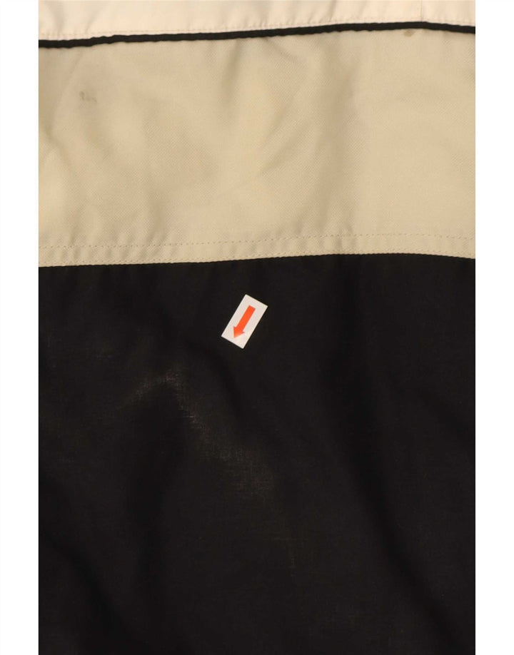 veste de ski homme vintage IT 48 Polyester colorblock noir moyen
