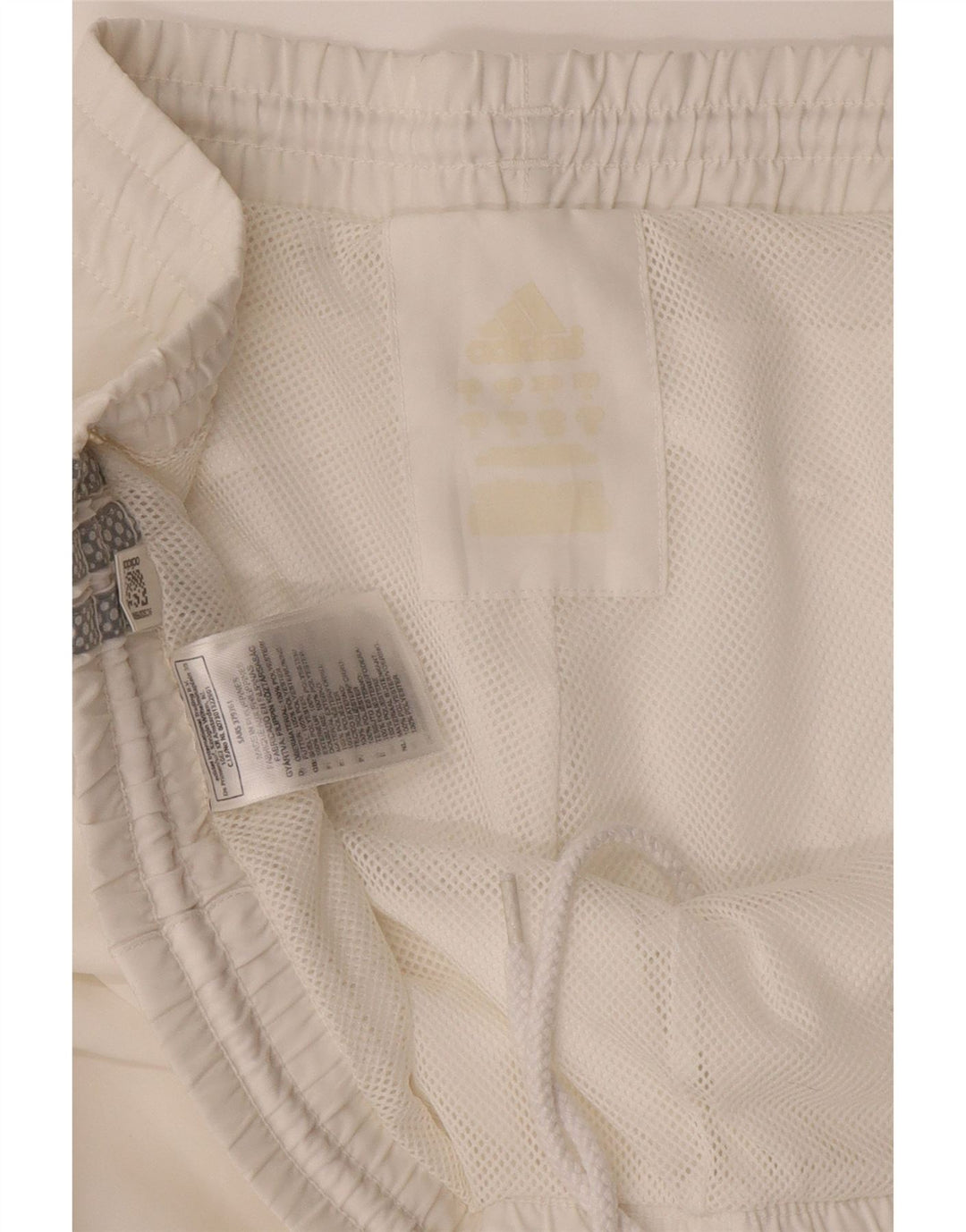 Adidas Hommes Climalite Sport Shorts Grand Blanc Polyester