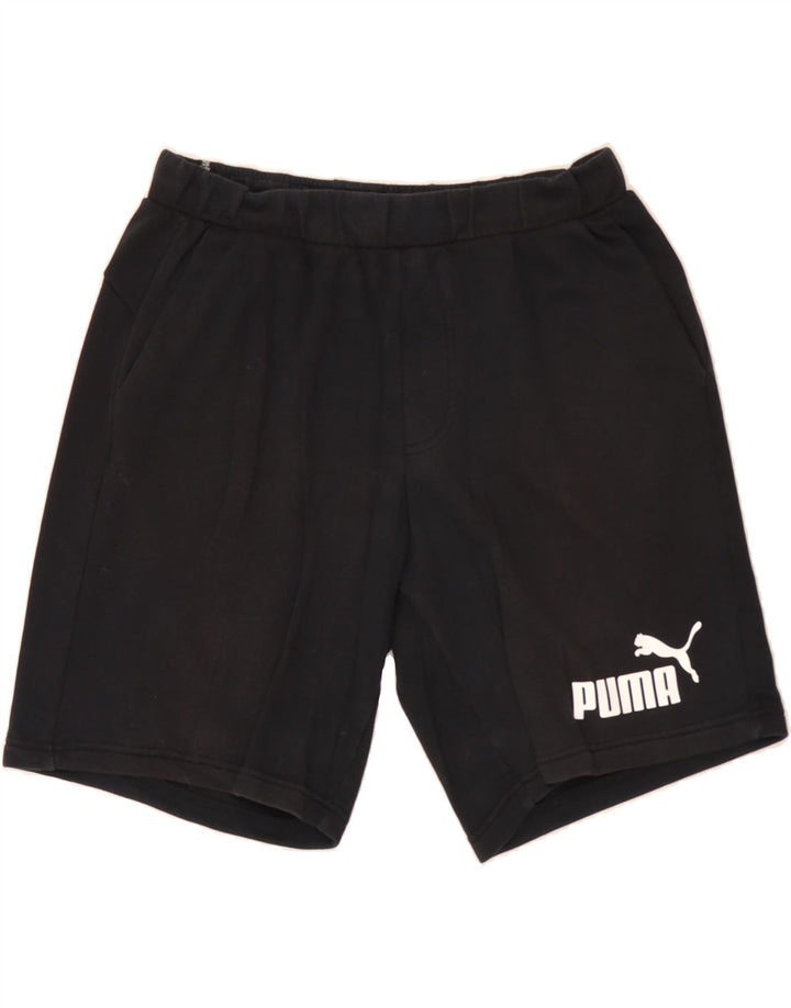 PUMA Mens Graphic Sport Shorts Large Black Vintage Puma and Second-Hand Puma from Messina Hembry 