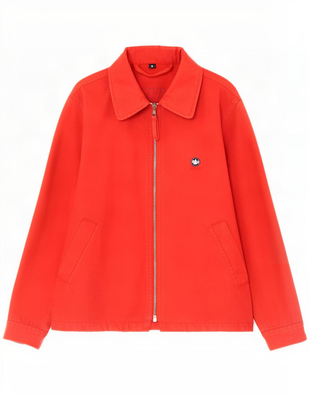 Murphy & Nye Veste bomber surdimensionnée pour femme UK 10 Petit coton rouge