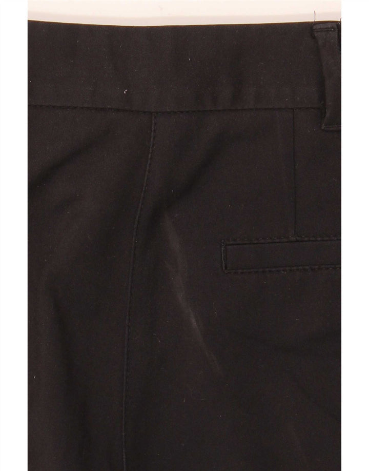 Marks & Spencer Pantalon décontracté Bootcut pour femme UK 12 Medium W32 L30 Noir