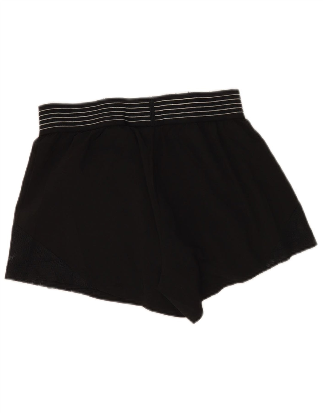 Nike Short de sport Dri Fit pour femme UK 8 Small Noir Polyester