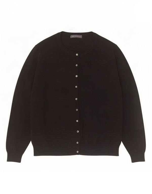 Marks & Spencer Womens Cardigan Sweater UK 20 2XL Black Viscose