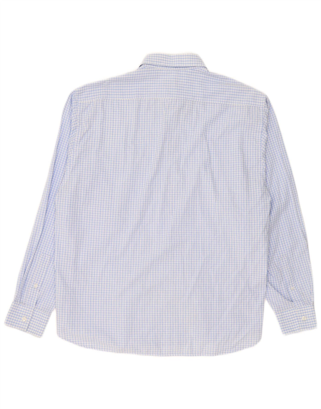 Yves Saint Laurent Chemise Homme 2XL Bleu Carreaux Coton