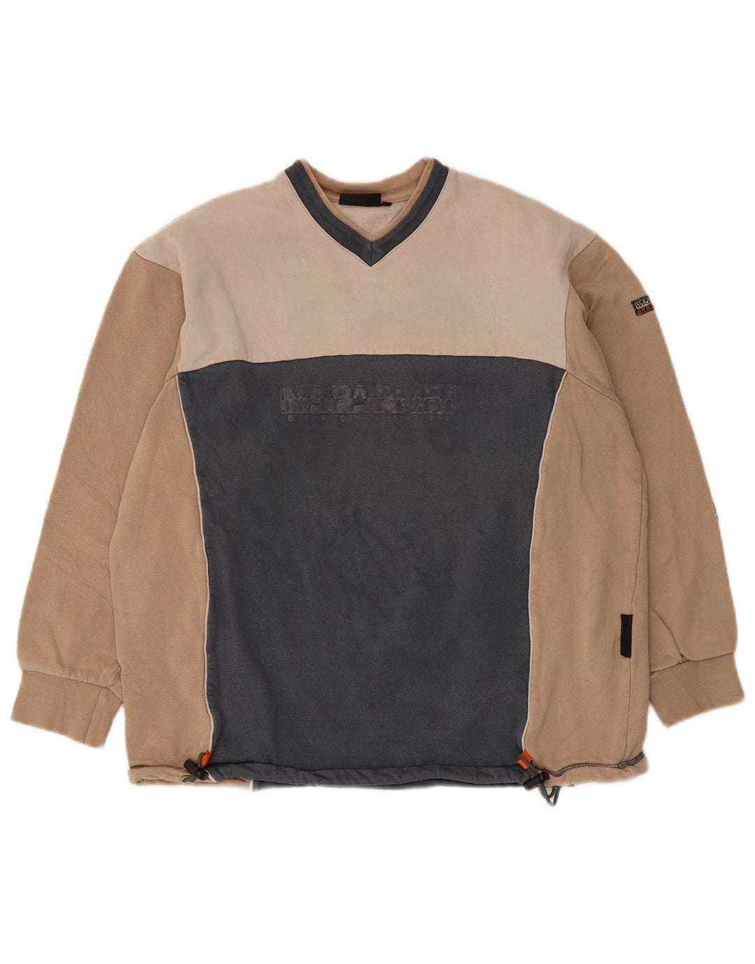 Napapijri Graphic Sweatshirt Jumper XS Multicolore Colourblock