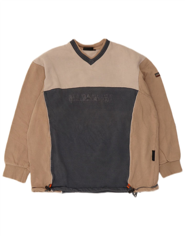 Napapijri Graphic Sweatshirt Jumper XS Multicolore Colourblock