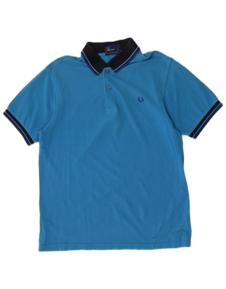Fred Perry Polo Homme Bleu Moyen Coton