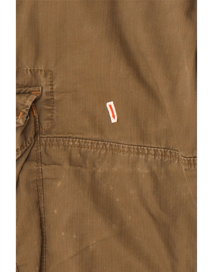 Marlboro Classics Short Cargo Homme W38 XL Kaki Coton
