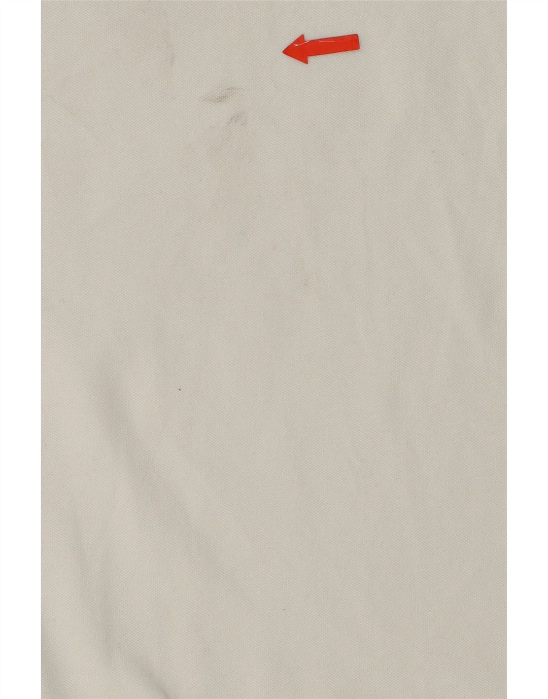 FLY Womens Crop Blouse Top UK 14 Medium White Vintage Fly and Second-Hand Fly from Messina Hembry 