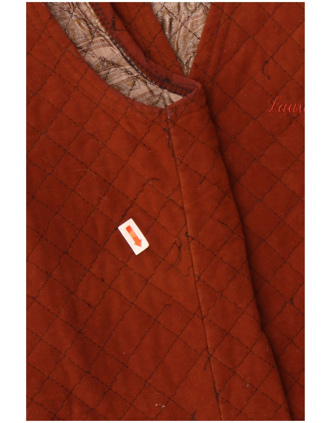 gilet homme vintage petit marron