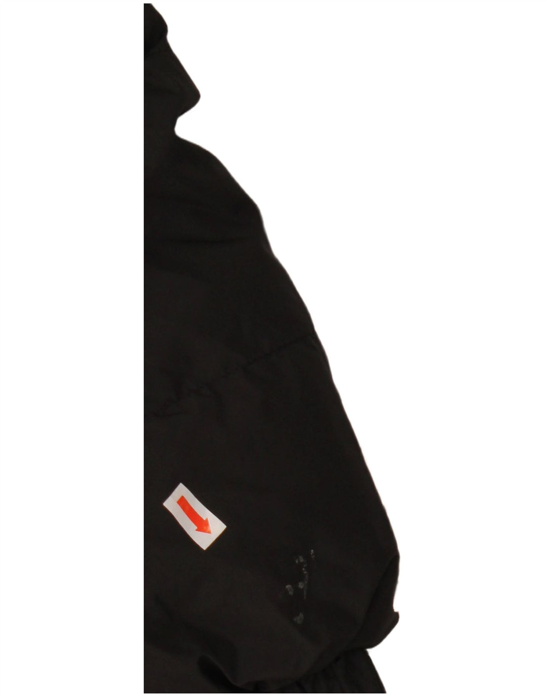 Superdry Veste rembourrée à capuche courte pour femme UK 16 Large Noir Polyester