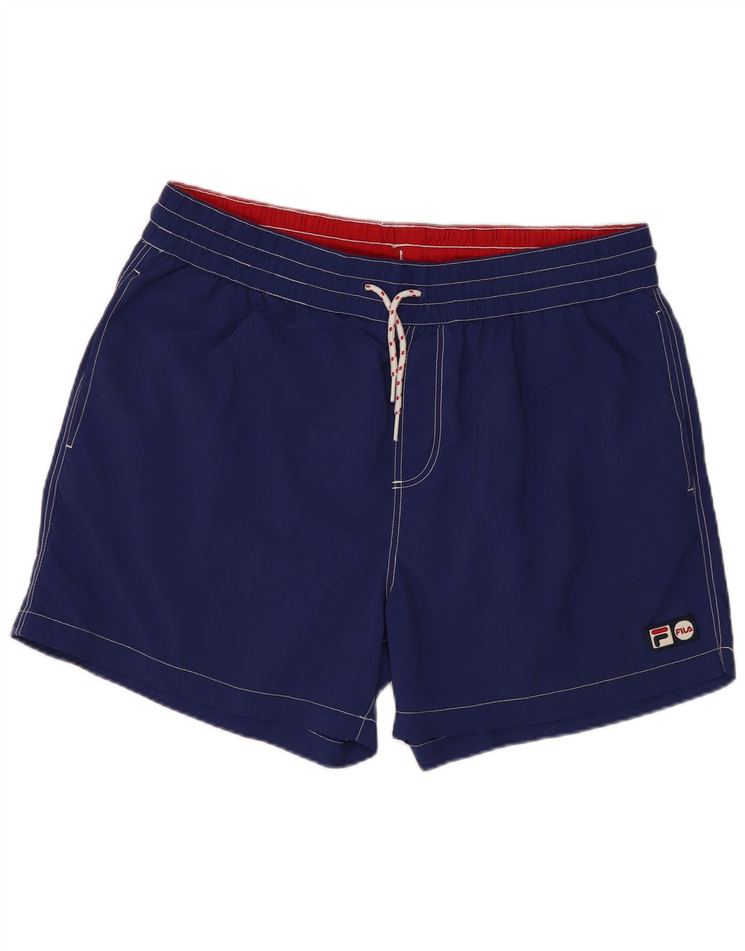 FILA Short de Bain Homme Large Bleu Marine Nylon
