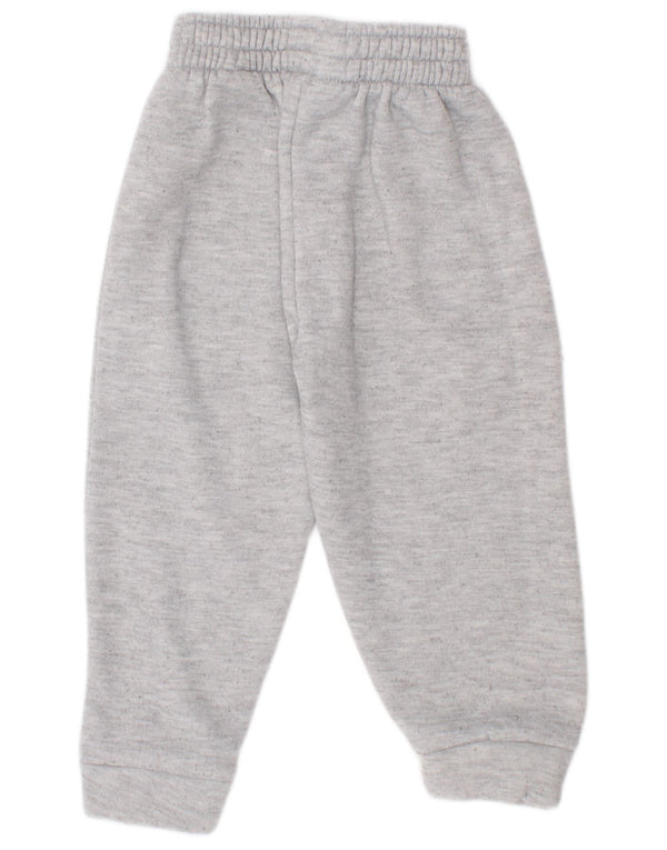Dkny Pantalon de survêtement de jogging pour bébé garçon 18-24 mois Gris chiné