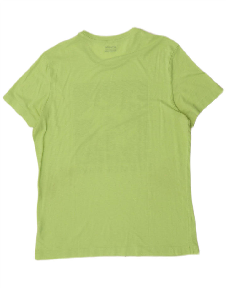 Lotto T-Shirt Graphique Homme Top XL Vert Polyester