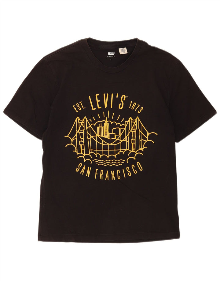 Levi's Tee-Shirt San Francisco Graphic Homme Noir Petit