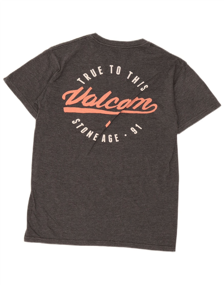Volcom T-Shirt Graphique Homme Petit Gris Coton