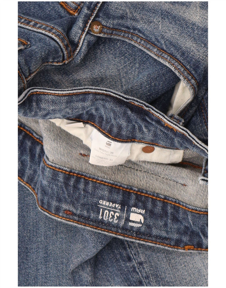 G-STAR Jean 3301 Tapered Homme Bleu W36 L34