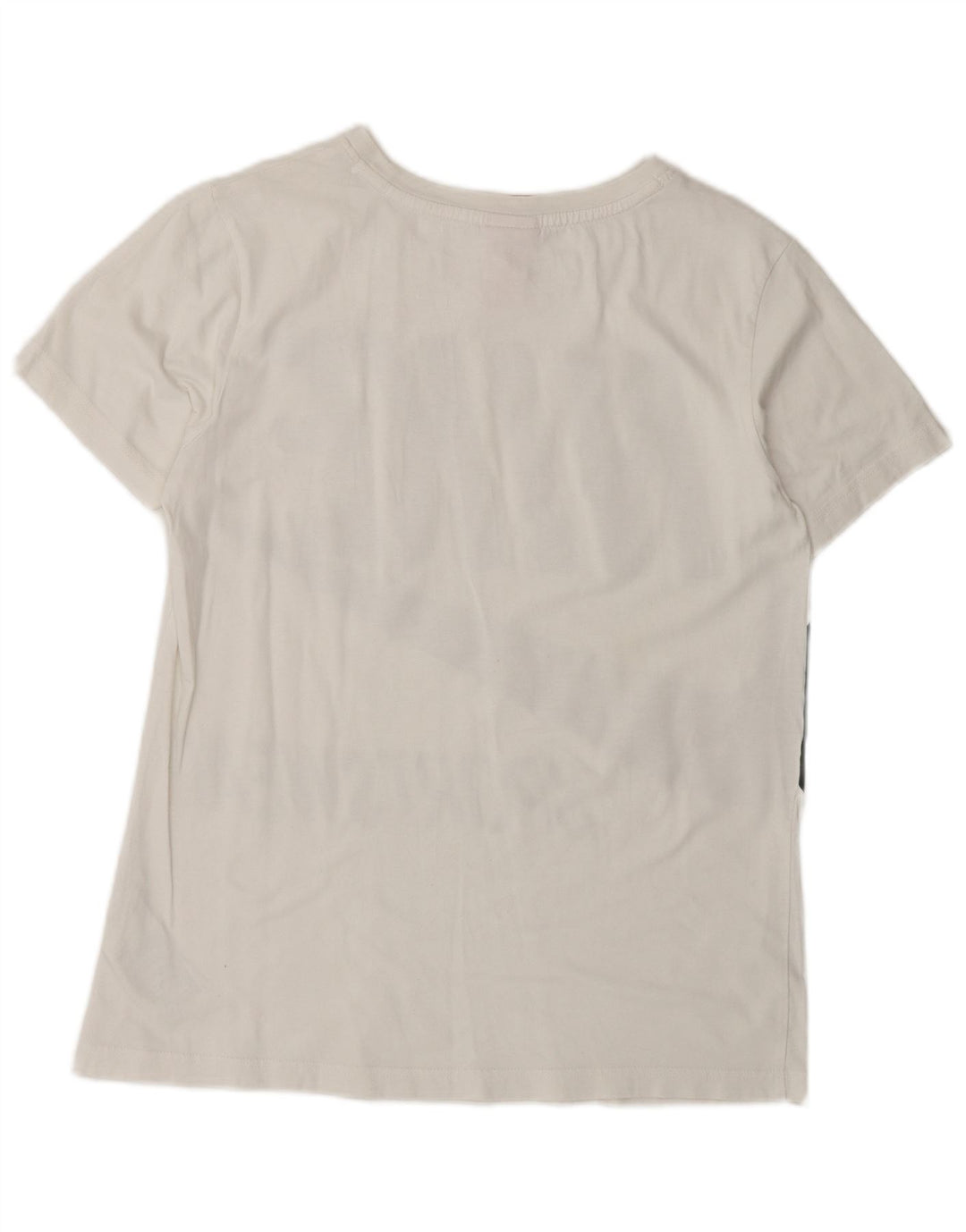NIKE T-shirt graphique pour hommes, petit, en coton blanc