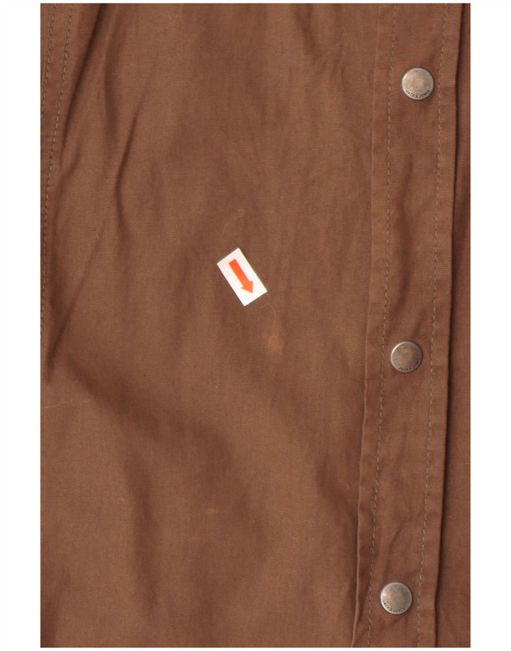 Jack & Jones Chemise Graphique Homme Large Marron Coton