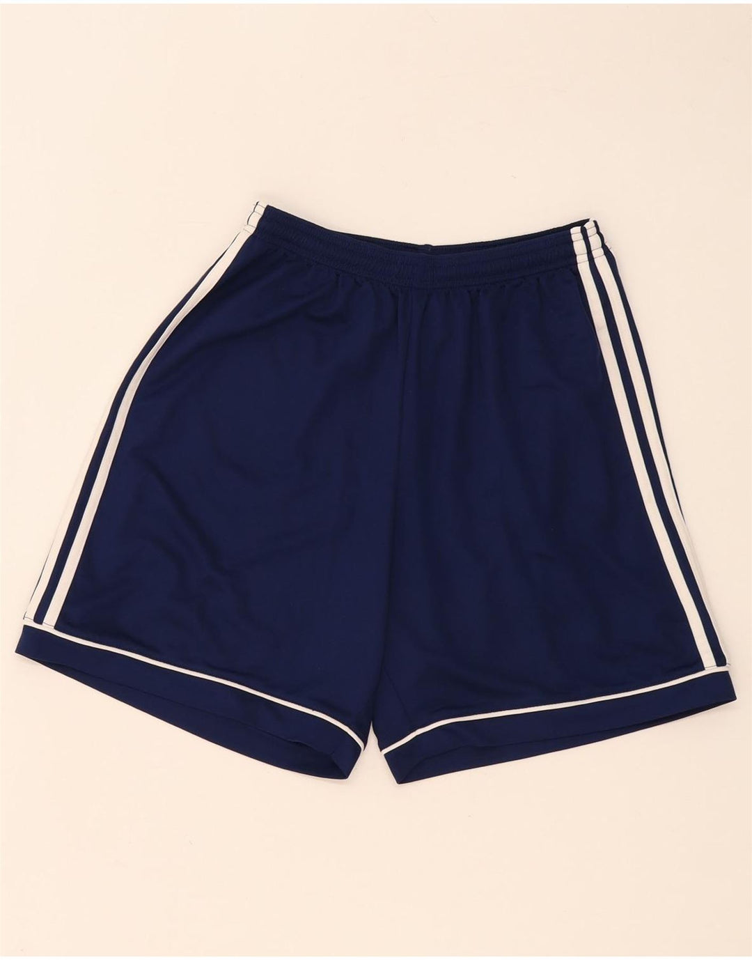 Adidas Short de Sport Climalite Homme Bleu Marine Moyen