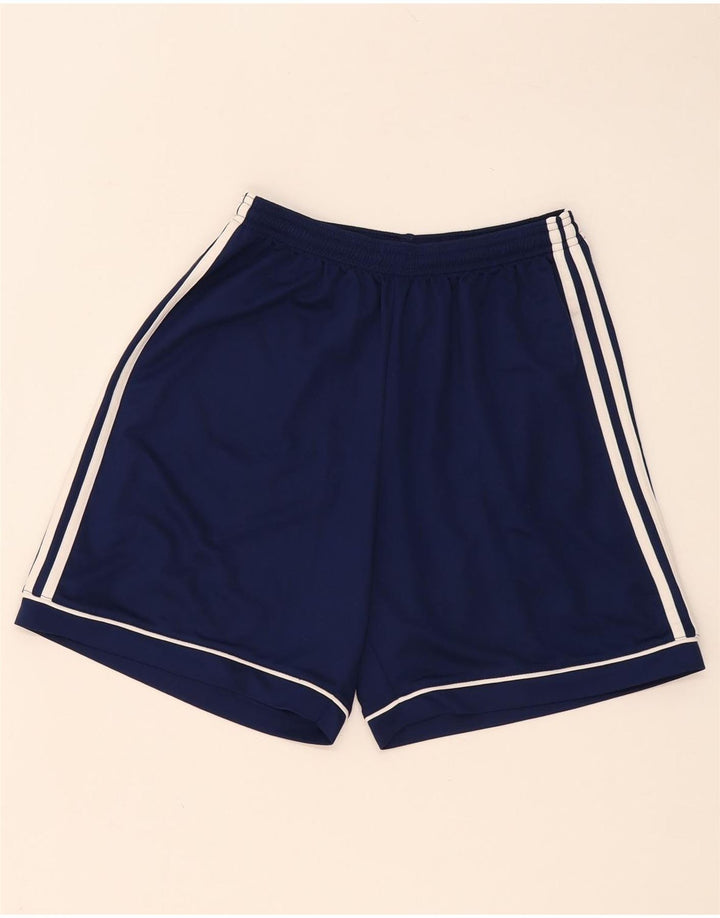 Adidas Short de Sport Climalite Homme Bleu Marine Moyen